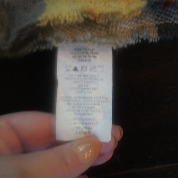 Pendleton White Sands Throw Blanket Cream Ivory Southwester Aztec Design 50x70 - Picture 8 of 14